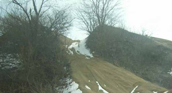 Attica Badlands dunes