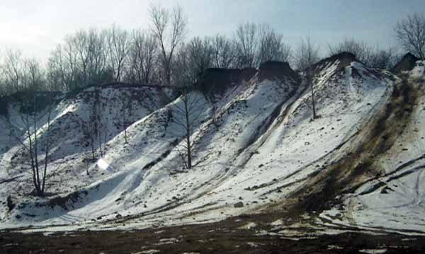 Attica Badlands dunes