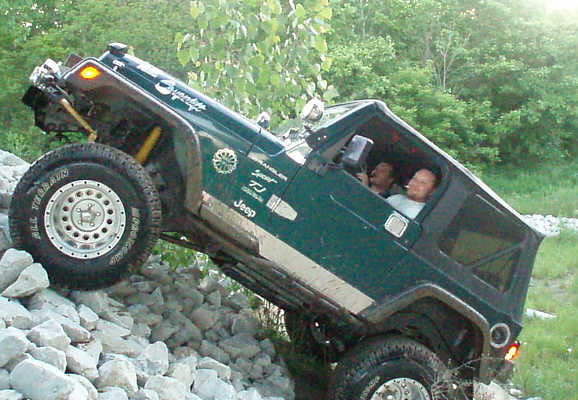 Dave's Jeep at Coal Creek