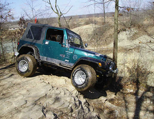 Dave's Jeep - Attica Badlands