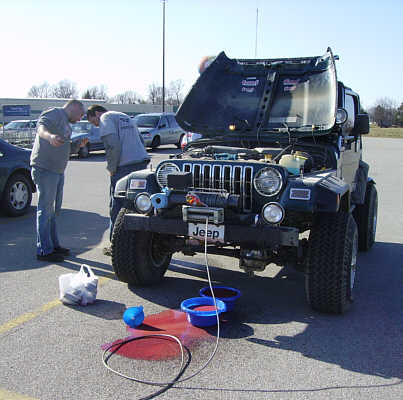 Dave's Jeep - Attica Badlands