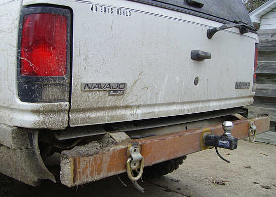 The Ho - Unfinished rear bumper