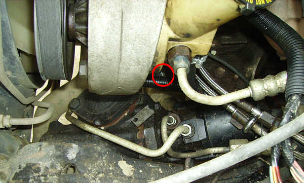 The Ho - Oil pressure sender unit