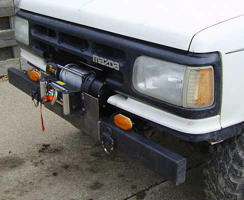 The Ho - The installed winch