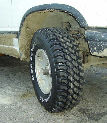 Our new Dunlop Radial Mud Rovers