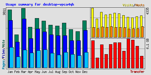 Usage summary for desktop-vpca4qh